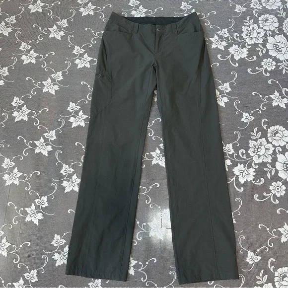 Patagonia Quandary Grey  Hiking Pant Sz 4 - Picture 3 of 13